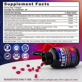 LILICARE Fisetin Softgels packaging with ingredients