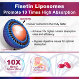 LILICARE Fisetin Softgels side view showing capsule