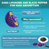LILICARE GABA Supplement 1000mg softgels in hand