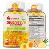 LILICARE Ginger & Garlic Gummies front view packaging