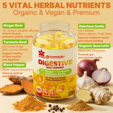 LILICARE Ginger & Garlic Gummies nutritional information