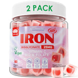 LILICARE Iron Gummies 25mg front view with packaging