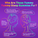 LILICARE Kids Melatonin Gummies side view of packaging