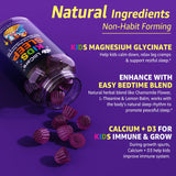 LILICARE Kids Sleep Gummies bottle with gummies scattered