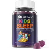LILICARE Kids Sleep Gummies front view with packaging
