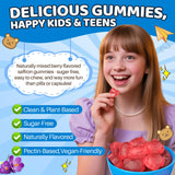 LILICARE Liposomal Saffron Gummies for Kids on a table