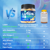 LILICARE Lutein Zeaxanthin Gummies with a fresh grapefruit