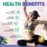 LILICARE Magnesium Gummies back view with nutritional information
