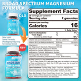 LILICARE Magnesium Gummies bottle side view