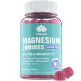 LILICARE Magnesium Gummies front view with packaging