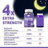 LILICARE Melatonin Gummies 10mg on a wooden table