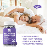LILICARE Melatonin Gummies 10mg with bottle and gummies