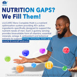 LILICARE Men's Multivitamin Gummies with fruits