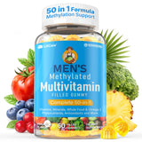 LILICARE Methylated Multivitamin for Men 50-in-1 Gummies front view