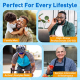 LILICARE Methylated Multivitamin for Men 50-in-1 Gummies with a glass of water