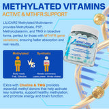 LILICARE Methylated Multivitamin Gummies showing gummy texture