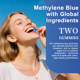 LILICARE Methylene Blue Gummies in a hand