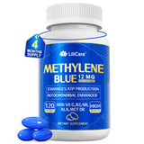 LILICARE Methylene Blue Softgels front view with 120 count
