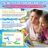 LILICARE Methylfolate Gummies on a wooden table