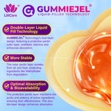 LILICARE Methylfolate Gummies opened package with gummies visible