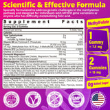 LILICARE Methylfolate Gummies showing gummy texture