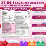 LILICARE Multi-Collagen Soft Chews showing individual soft chews