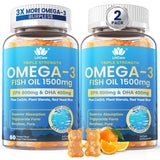 LILICARE Omega-3 Fish Oil Gummies front view with packaging