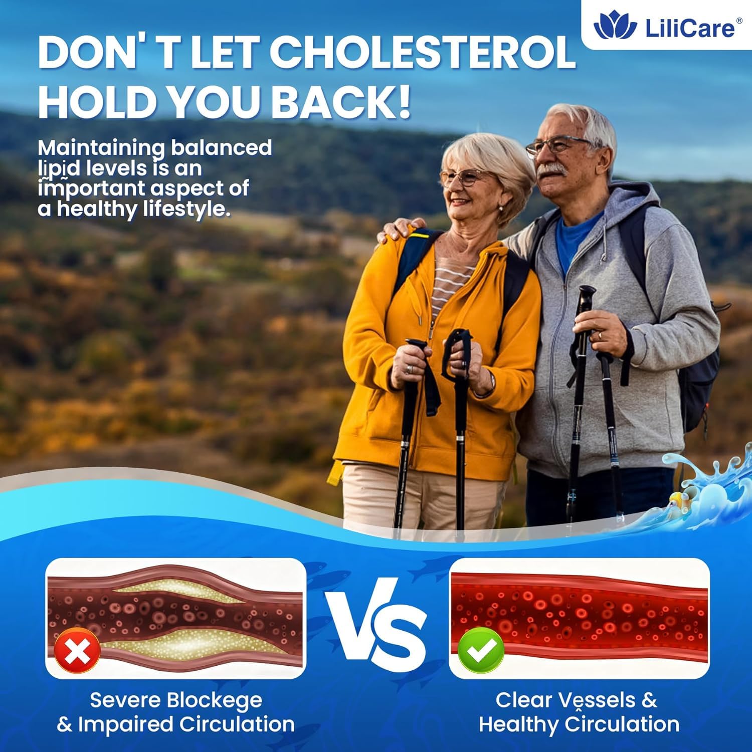 LILICARE Omega-3 Fish Oil Gummies in a hand