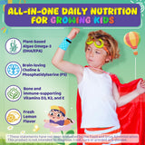 LILICARE Omega-3 Gummies for Kids nutritional information label