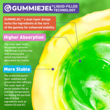 LILICARE Omega-3 Gummies for Kids with other vitamin supplements