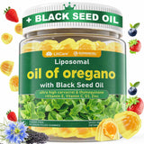 LILICARE Oregano Oil + Black Seed Oil Gummies front view