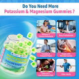 LILICARE Potassium Citrate Gummies displayed with fruits