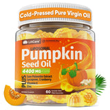 LILICARE Pumpkin Seed Oil Gummies front view with packaging
