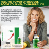 LILICARE Sulforaphane Gummies green apple flavour gummies on a wooden table