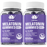LILICARE Vegan Melatonin Gummies 20mg front view