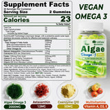 LILICARE Vegan Omega-3 Algae Oil Supplement packaging