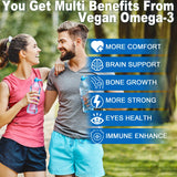 LILICARE Vegan Omega-3 Gummies nutritional information