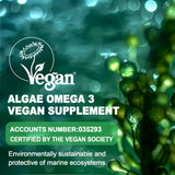 LILICARE Vegan Omega-3 Supplement ingredients list
