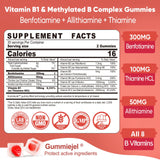 LILICARE Vitamin B1 Gummies peach flavour close-up