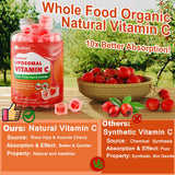 LILICARE Vitamin C Gummies 1000mg nutritional information
