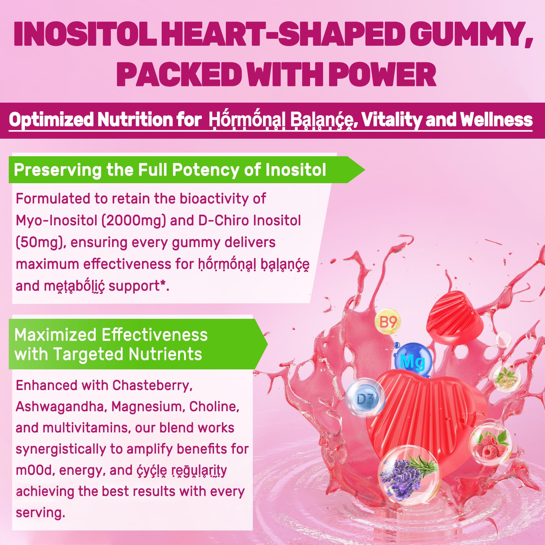LILICARE Women's Support Gummies in a hand