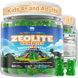 LILICARE Zeolite Gummies front view, blueberry flavour