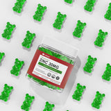 LILICARE Zinc Gummies 30mg packaging with a measuring spoon