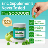 LILICARE Zinc Gummies 50mg showing serving size