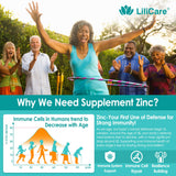 LILICARE Zinc Gummies 50mg with fresh acerola cherries