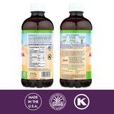 Lily Of The Desert Aloe Vera Gel 1080g back view with ingredients