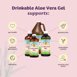 Lily Of The Desert Aloe Vera Gel 1080g side view
