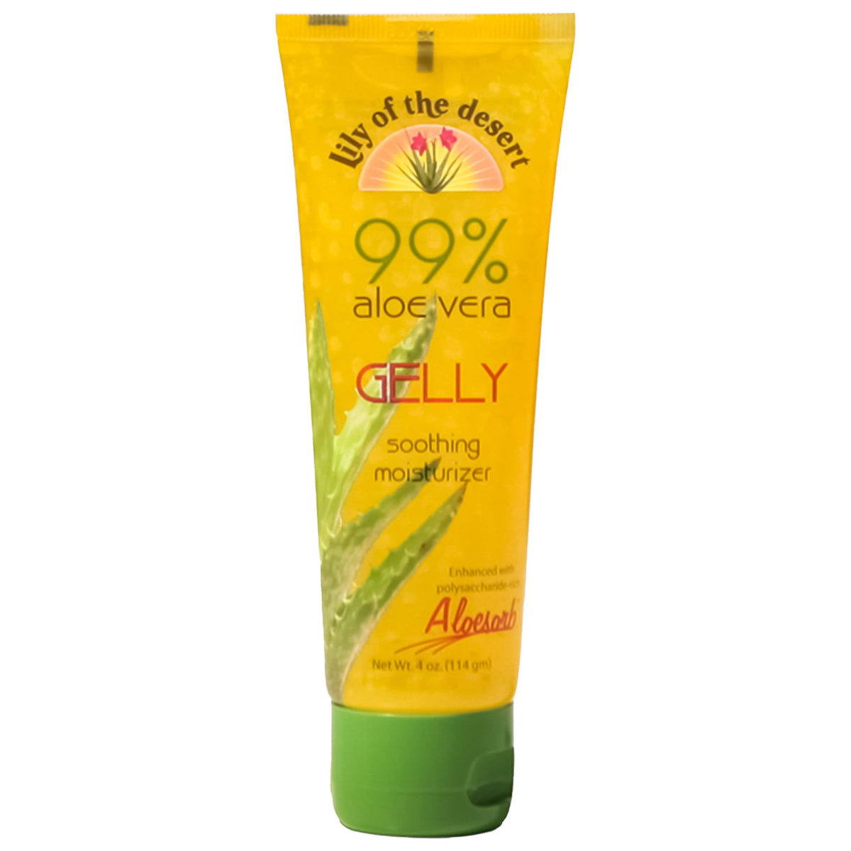 Lily Of The Desert Aloe Vera Gelly front view with packaging