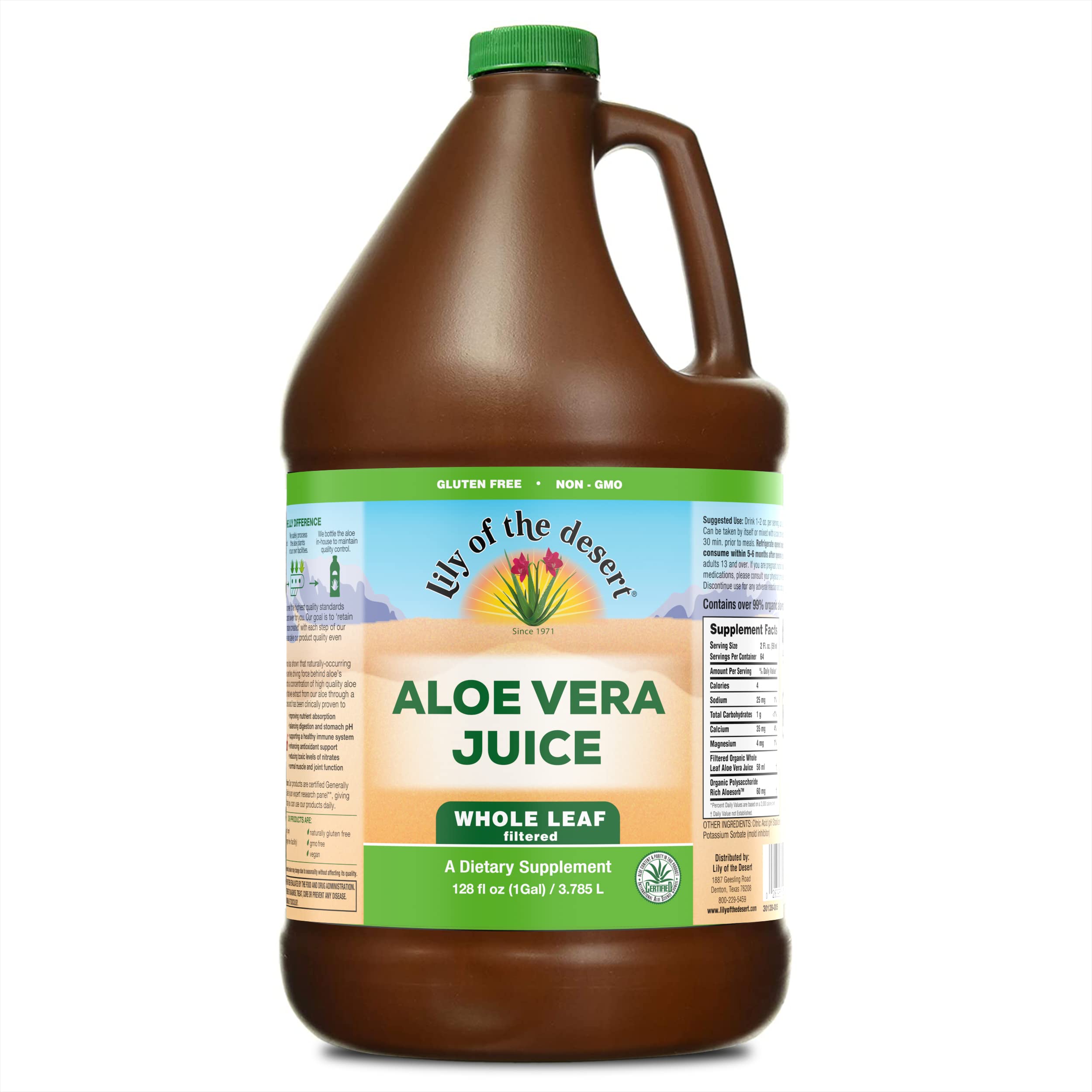Lily Of The Desert Aloe Vera Juice 1551g front view