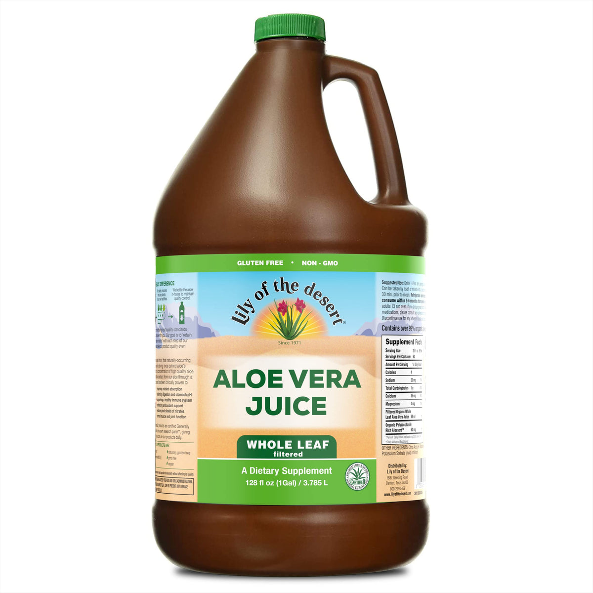 Lily Of The Desert Aloe Vera Juice 1551g front view